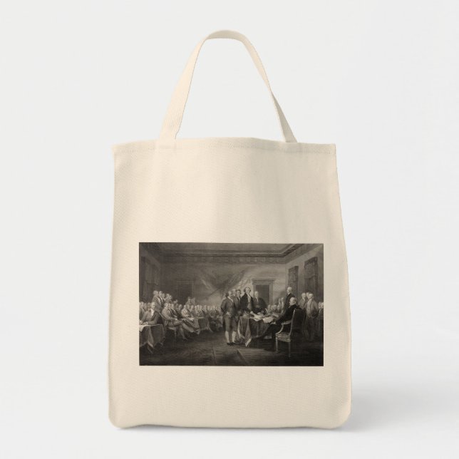 Bolso De Tela Declaración de Independencia (Frente)