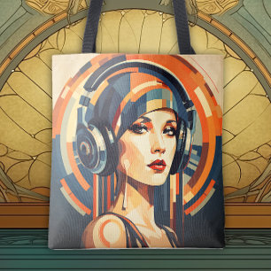 Bolso De Tela Deco Glamour Reimaginado