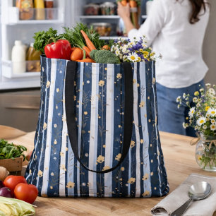 Bolso De Tela Decoración de Hogar Moderna con Flores Silvestres 