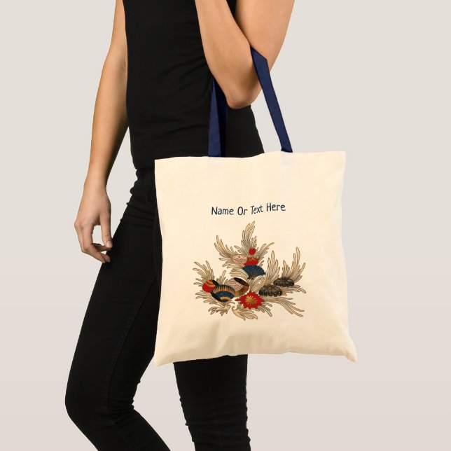 Bolso De Tela Decoración del Océano Asiático (Anverso (producto))