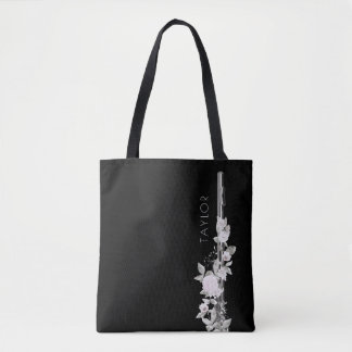 Bolso De Tela decoración floral floral