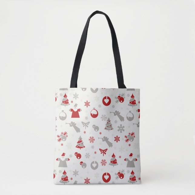 Bolso De Tela Decoración navideña (Anverso)