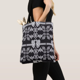 Bolso De Tela Decoración para el hogar Otomi mexicana