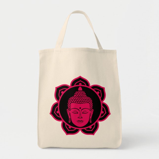 Bolso De Tela Decorativo Buda (Frente)