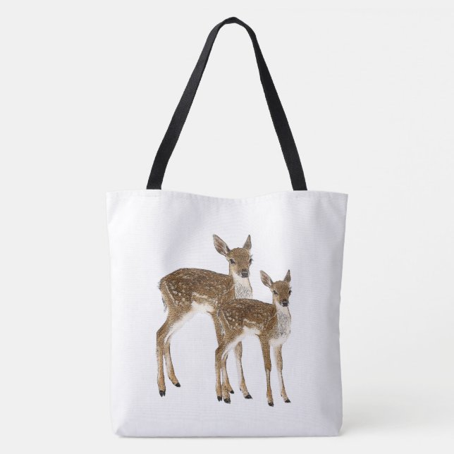 Bolso De Tela Deer (Reverso)