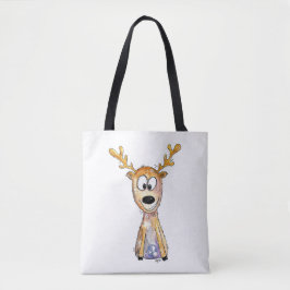 Bolso De Tela Deer caprichoso