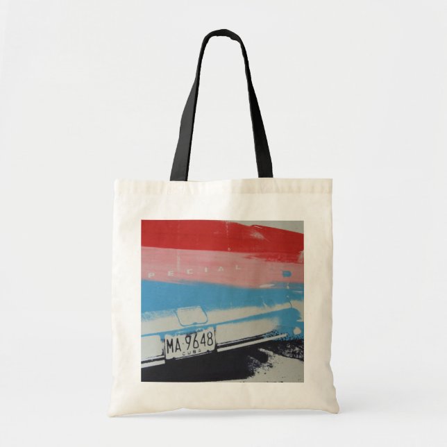 Bolso De Tela Defensa multicolora (Frente)