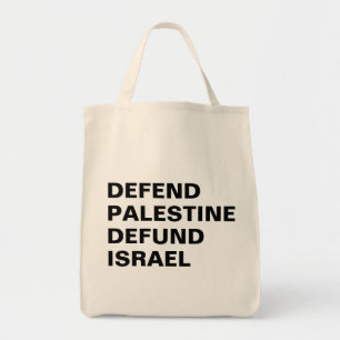 Bolso De Tela Defiende Palestina, desfinancia a Israel - Anti Is