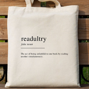 Bolso De Tela Definición de adulterio, amantes de los libros