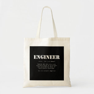 Bolso De Tela Definición de diccionario de ingeniero divertido