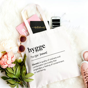Bolso De Tela Definición de Hygge Estilo de vida escandinavo Din