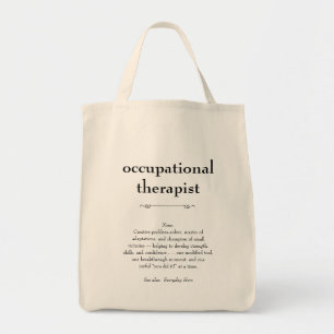Bolso De Tela Definición de terapeuta ocupacional Gracias a rega