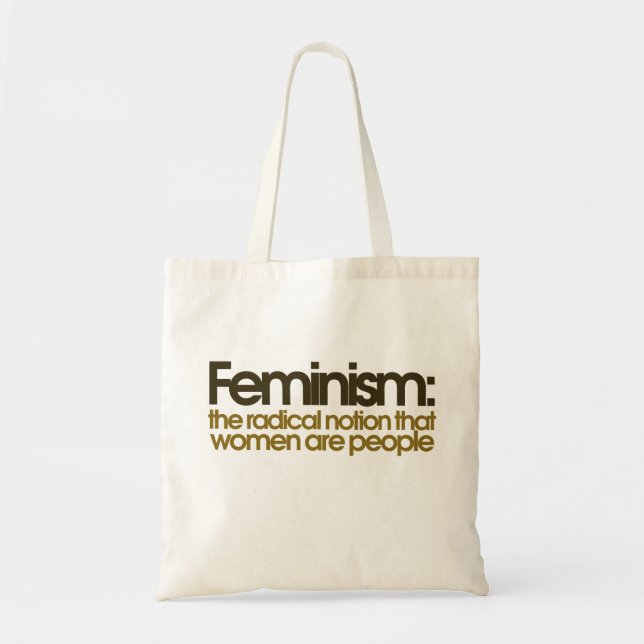 Bolso De Tela Definición feminista (Frente)