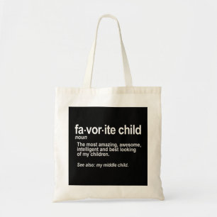 Bolso De Tela Definición infantil favorita - Divertidos padres y