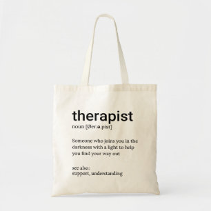 Bolso De Tela Definición terapéutica, salud mental del psicólogo