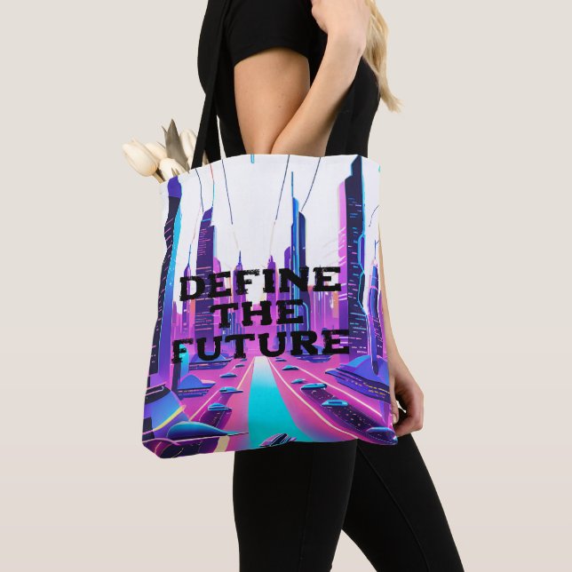 Bolso De Tela Definir el Tote futuro (Detalle)