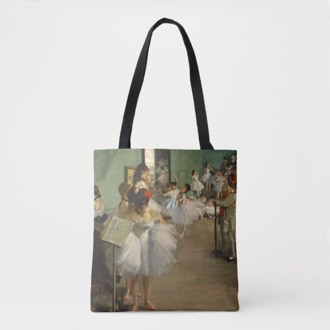 Bolso De Tela Degas Dance Class Ballet Dancers Ballerina Art (Anverso)