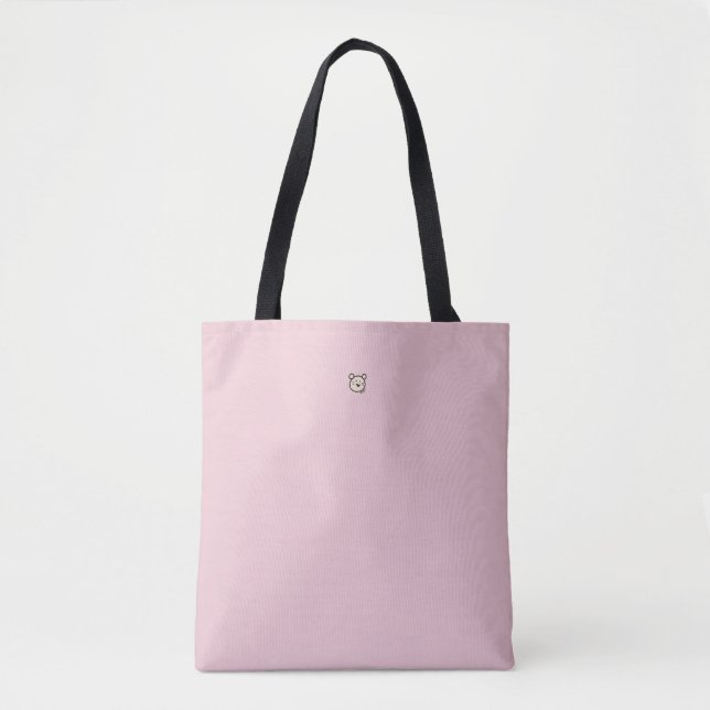 BOLSO DE TELA DEGU LIFE デグーロイヤルバッグ　桜ピンク (Anverso)