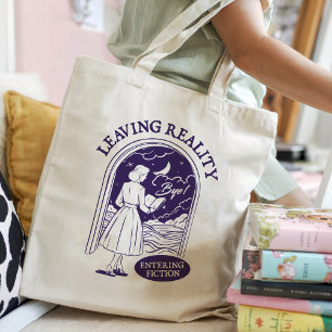 Bolso De Tela Dejar a la realidad entrando en ficción para el am
