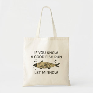 Bolso De Tela Dejar a Minnow