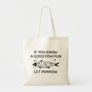 Bolso De Tela Dejar a Minnow