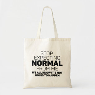 Bolso De Tela Dejar De Esperar Normal De Mí