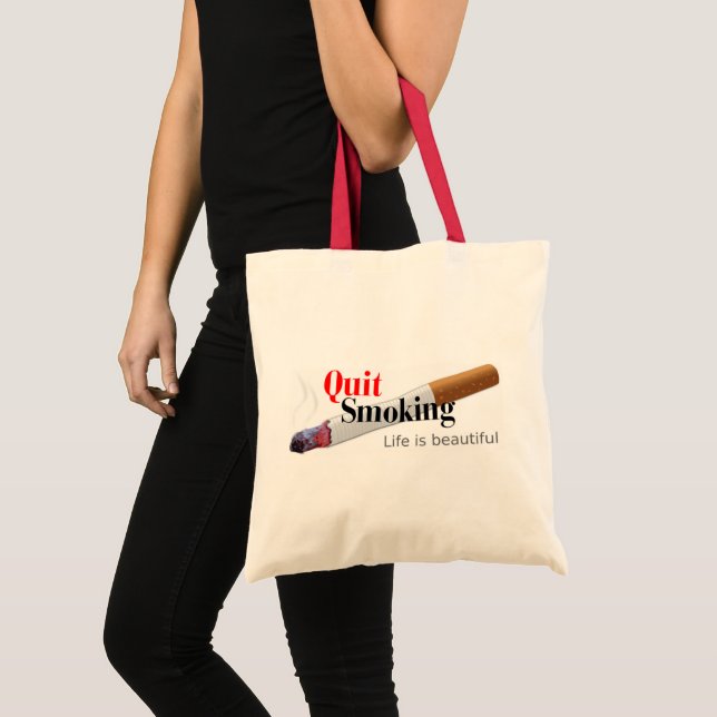 Bolso De Tela Dejar de Fumar (Anverso (producto))