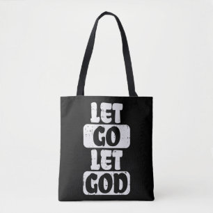 Bolso De Tela Dejar que Dios Dios, Dios, Dios, Dios, Dios mío, C