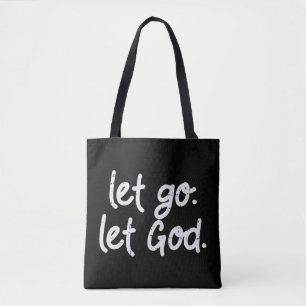 Bolso De Tela Dejar que Dios Dios, Dios, Dios, Dios, Dios mío, C