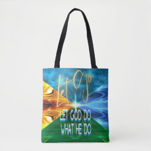 Bolso De Tela Dejar Que Dios Haga Lo Que Haga