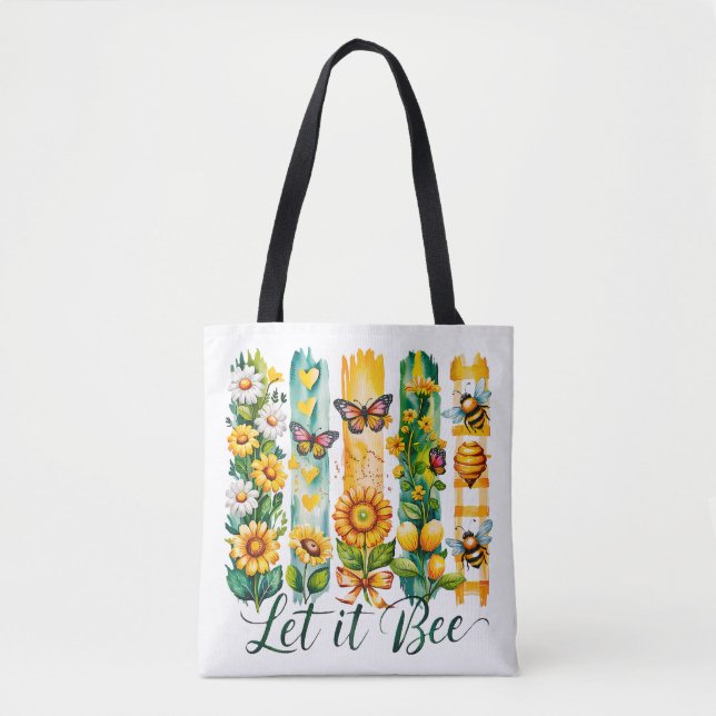Bolso De Tela Dejar que se (Anverso)