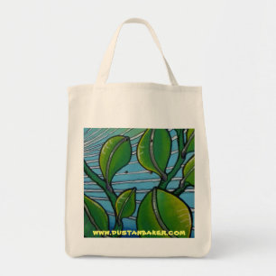 Bolso De Tela Deje la impresión en el tote orgánico del