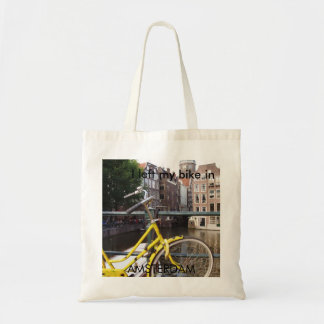 Bolso De Tela Dejé mi bici en AMSTERDAM