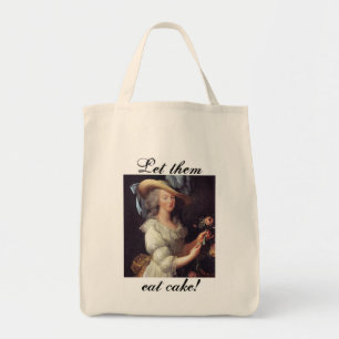 Bolso De Tela Déjelos comer la torta…