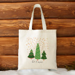 Bolso De Tela Dejen que nieva regalos de Navidades para ella<br><div class="desc">Dejemos que neven Navidades regalos para su bolso de tocador,  árboles de Navidad y copos de nieve mochila simple Navidad regalos para las madres Navidades regalos ideas</div>