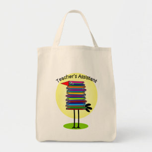Bolso De Tela Del "diseño auxiliar pájaro del libro" del