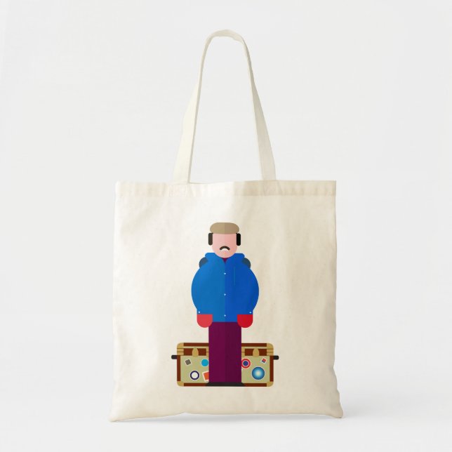 Bolso De Tela Del Griffith - Natural Comedy Tote (Frente)
