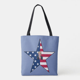 Bolso De Tela ~ del ~ MAGA de la estrella de la bandera de