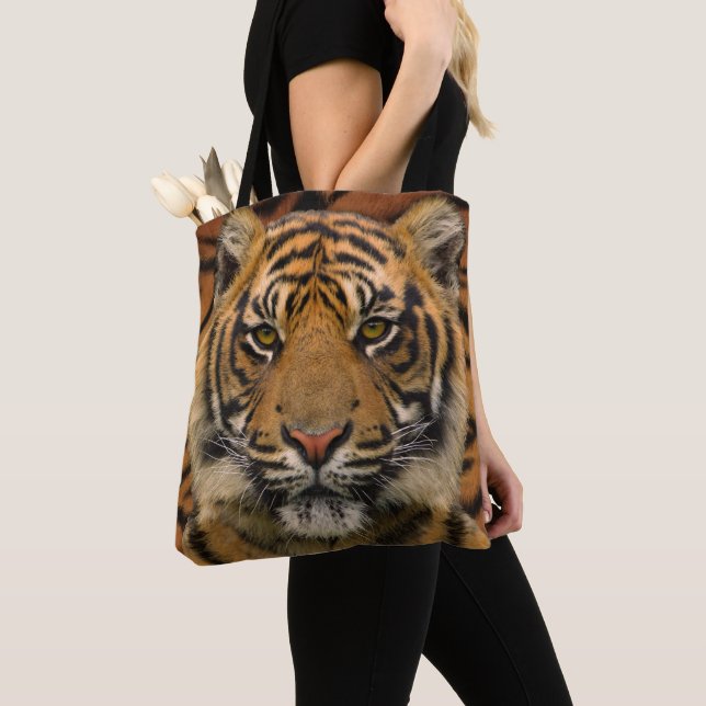 Bolso De Tela 🐯 del Tote del tigre (Detalle)