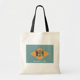 Bolso De Tela Delaware La Bandera Estatal De Estados Unidos