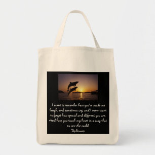 BOLSO DE TELA DELFÍN
