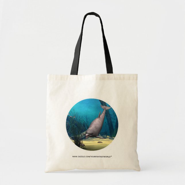 Bolso De Tela Delfín (Frente)