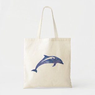 Bolso De Tela Delfín espacial