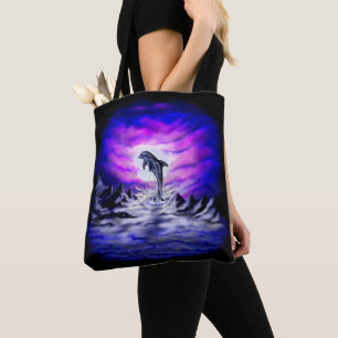 Bolso De Tela Delfín lúfono
