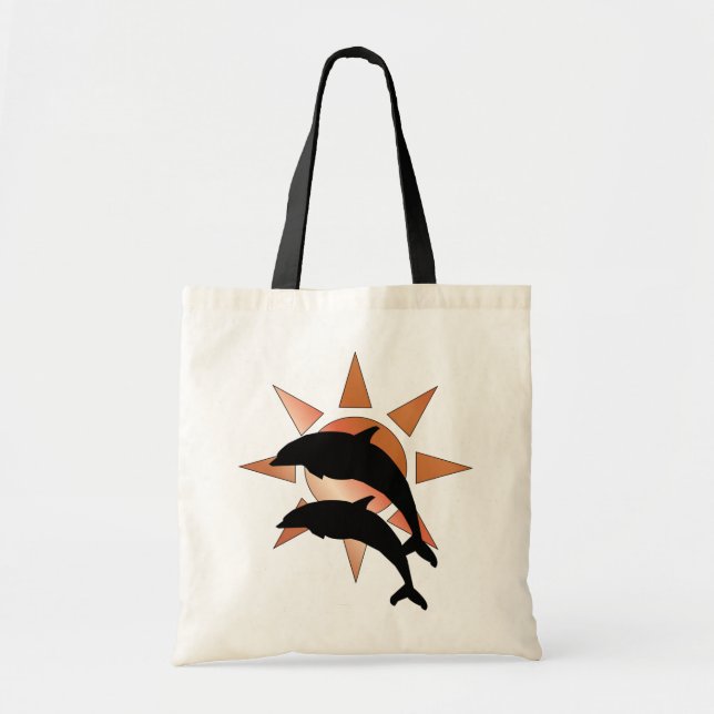 Bolso De Tela Delfín soleado (Frente)