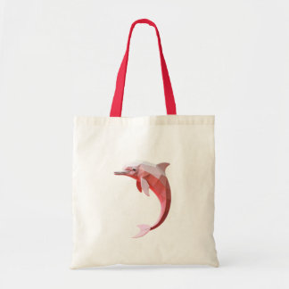 Bolso De Tela Delfina gemétrica y tortuga