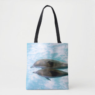 Bolso De Tela Delfínes del hilandero el   Oahu Hawaii