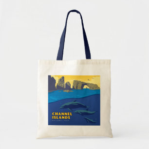 Bolso De Tela Delfines del Parque Nacional de las Islas del Cana