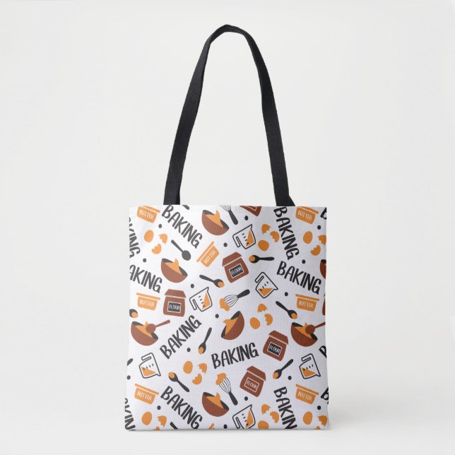 Bolso De Tela Delicia de Whisk y Bake: Esenciales para hornear c (Anverso)
