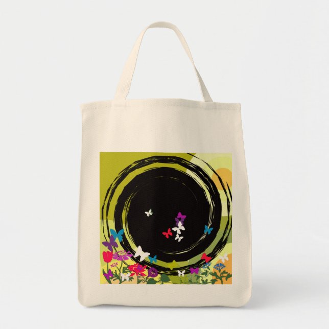 Bolso De Tela Delight de mariposa (Frente)